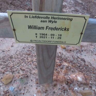 FREDERICKS William 1964-2021