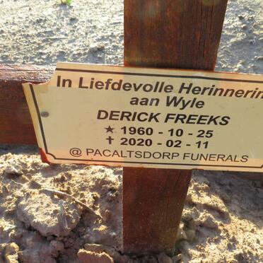 FREEKS Derick 1960-2020