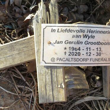 GROOTBOOM Jan Gerelin 1964-2020