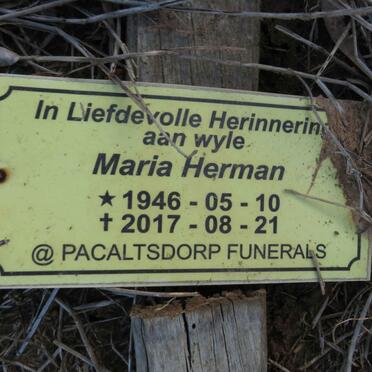 HERMAN Maria 1946-2017