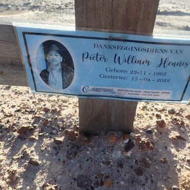 HEUNIS Pieter William 1963-2022