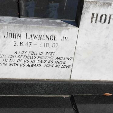 HOFER John Lawrence 1947-1987