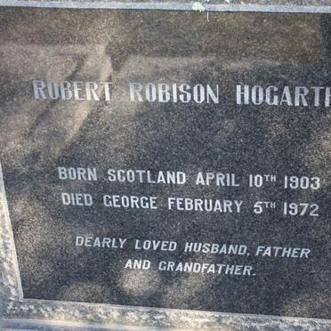 HOGARTH Robert Robinson 1903-1972