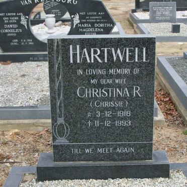 HARTWELL Christina R. 1918-1993