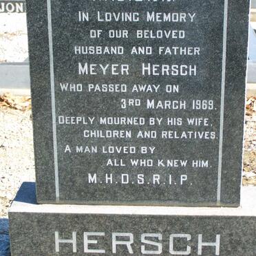 HERSCH Meyer -1969
