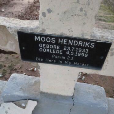 HENDRIKS Moos 1933-1999