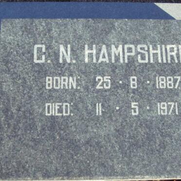 HAMPSHIRE C.N. 1887-1971
