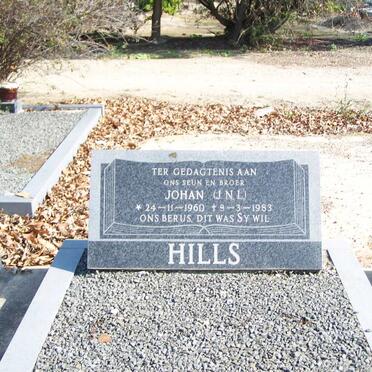 HILLS J.N.L. 1960-1983