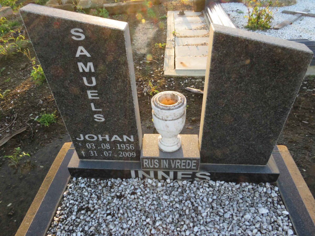 INNES Johan Samuels 1956-2009