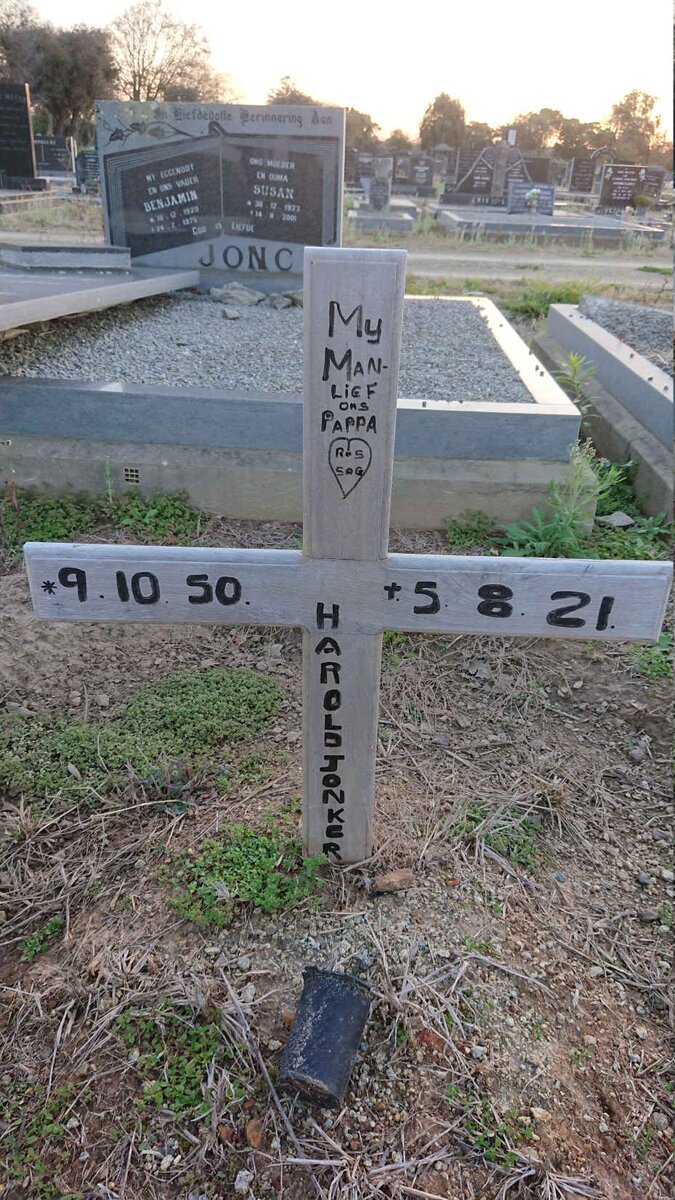 JONKER Harold 1950-2021