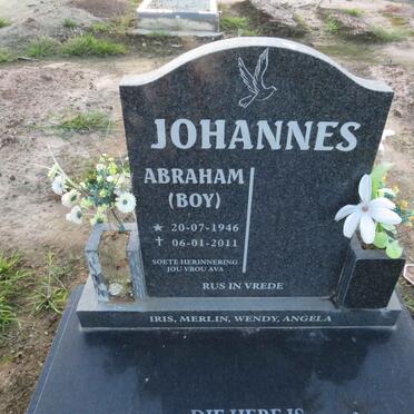 JOHANNES Abraham 1946-2011