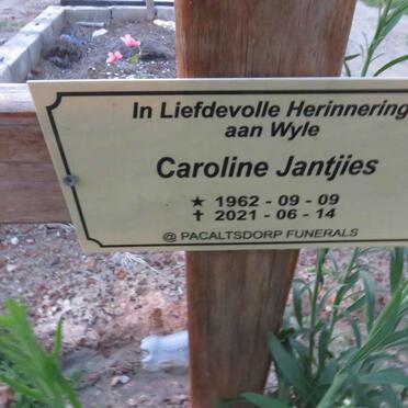 JANTJIES Caroline 1962-2021