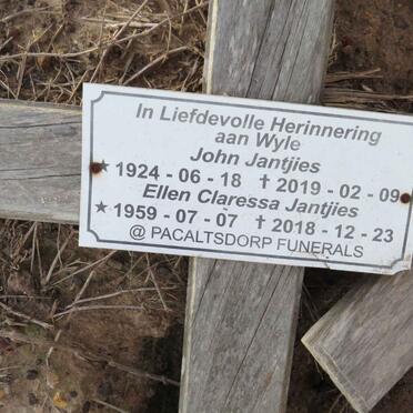 JANTJIES John 1924-2019 & Ellen Claressa 1959-2018