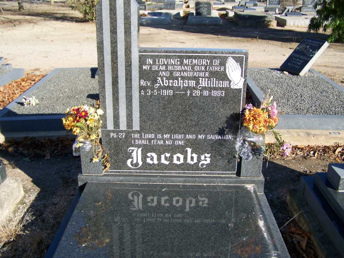JACOBS Abraham William 1919-1993