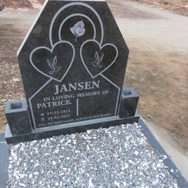 JANSEN Patrick 1951-2022