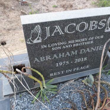 JACOBS Abraham Daniel 1975-2018