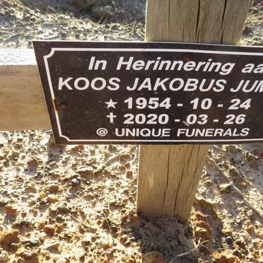 JUMAT Koos Jakobus 1954-2020