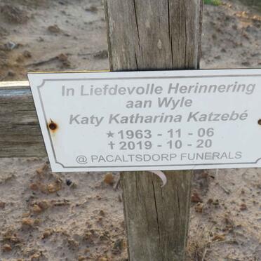 KATZEBE Katy Katharina 1963-2019