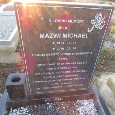 KETANI Mazwi Michael 1973-2010
