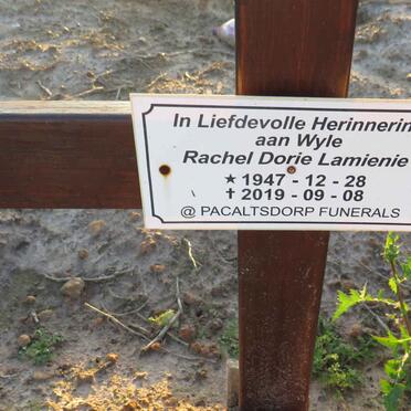 LAMIENIE Rachel Dorie 1947-2019