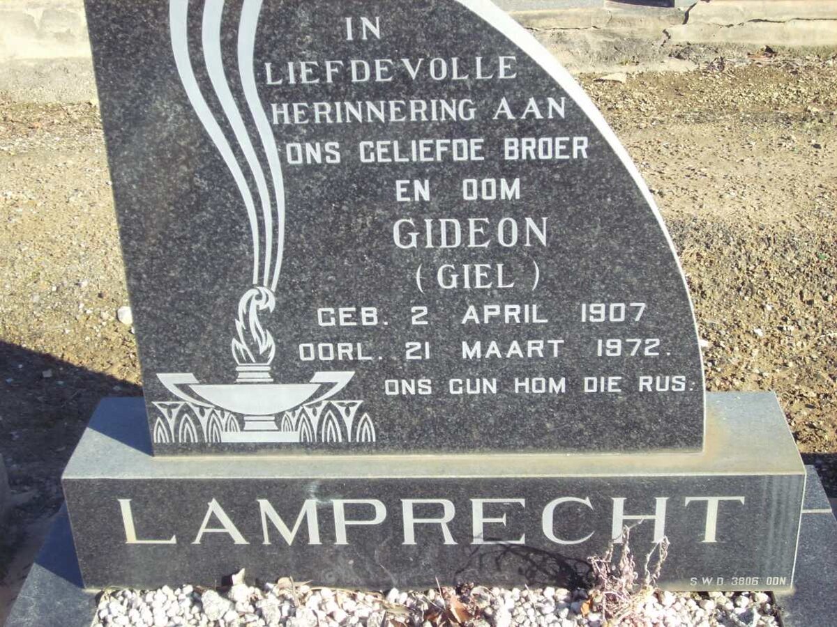 LAMPRECHT Gideon 1907-1972