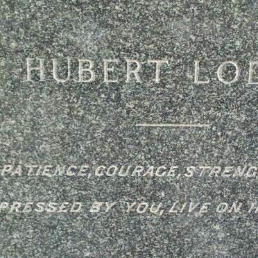 LODGE Hubert