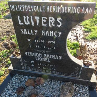 LUITERS Sally Nancy 1926-2007 :: LUITERS Vernon Nathan Lionel 1948-2008