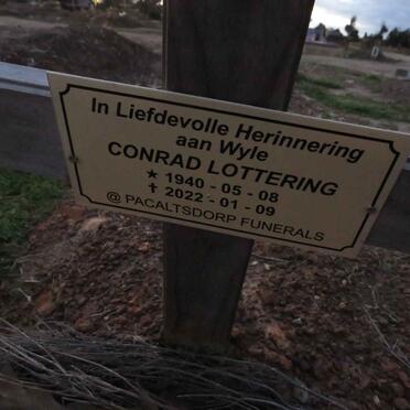 LOTTERING Conrad 1940-2022