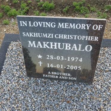 MAKHUBALO Sakhumzi Christopher 1974-2005