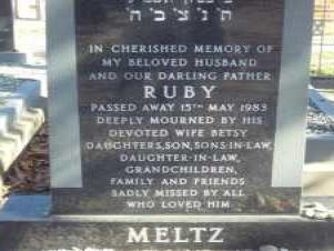 MELTZ Ruby -198?