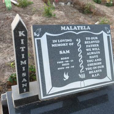 MALATELA Kitimisani Sam 1959-2019 