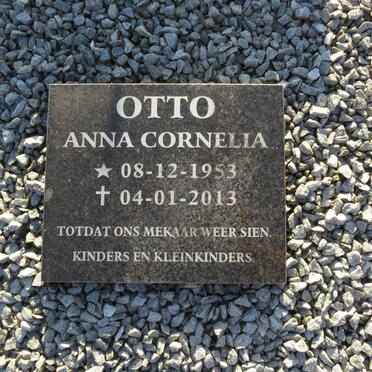 OTTO Anna Cornelia 1953-2013
