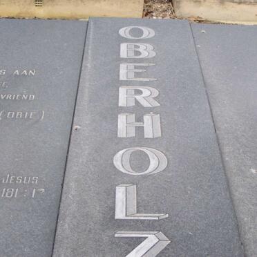 OBERHOLZER Marthinus David 1928-1995 &amp; Maria Anna 1935-