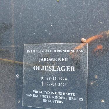 OLIESLAGER Anne 1950-2008 :: OLIESLAGER Jarome Neil 1974-2021_2