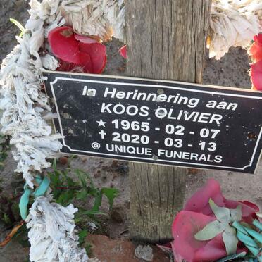 OLIVIER Koos 1965-2020