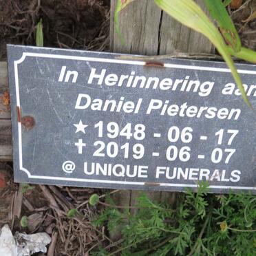 PIETERSEN Daniel 1948-2019