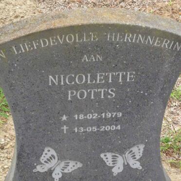 POTTS Nicolette 1979-2004