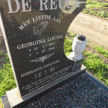 REUCK Hermanus Johannes, de 1947-2007 & Georgina Louisa 1944-2004 