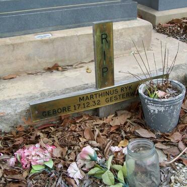 RYK Marthinus 1932-