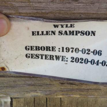SAMPSON Ellen 1970-2020