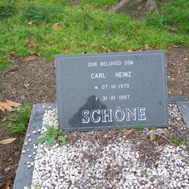 SCHONE Carl Heinz 1970-1987
