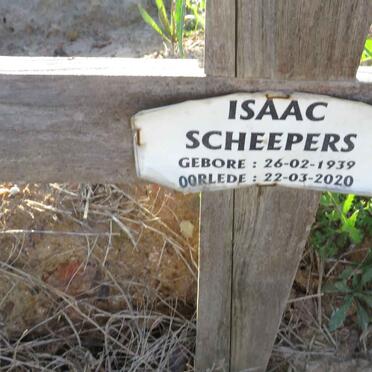 SCHEEPERS Isaac 1939-2020