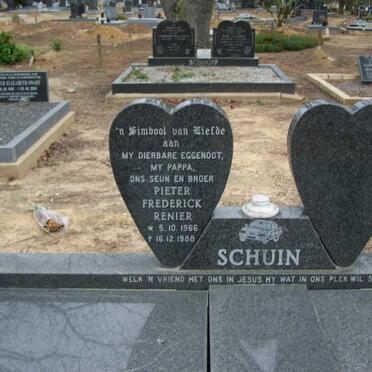 SCHUIN Pieter Frederick Renier 1966-1988