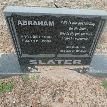 SLATER Abraham 1960-2004