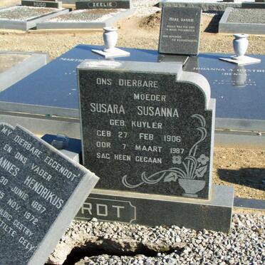 SWARDT Johannes Hendrikus, de 1897-1972 &amp; Susara Susanna KUYLER 1906-1986