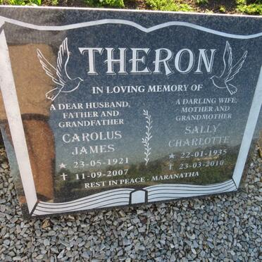 THERON Carolus James 1921-2007 & Sally Charlotte 1935-2010