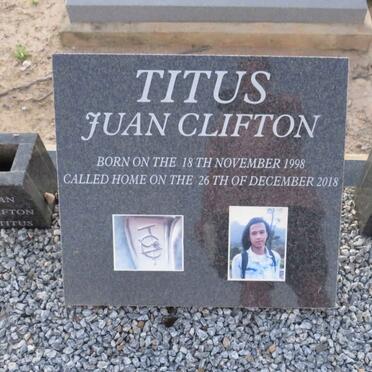 TITUS Juan Clifton 1998-2018