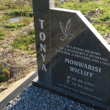 TONYA Monwabisi Wicliff 1963-2015
