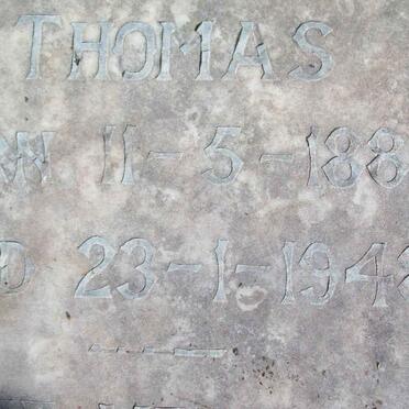 THOMAS James Spencer 1882-1948