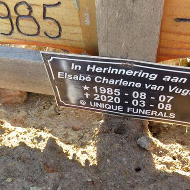 VUGHT Elsabe Charlene, van 1985-2020